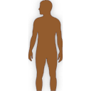 Free Scientific Illustration Human Male Outline Type 5