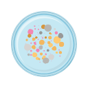 Svg Bacterial Colonies