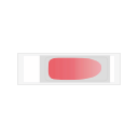Blood Smear On Slide Line Art