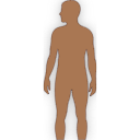 Free Scientific Illustration Human Male Outline Type 4