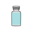 Vaccine Vial Beige Free Illustration
