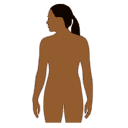 Free Scientific Illustration Humane Femlae Outline Type 5