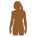 Free Scientific Illustration Human Female Outline Type 5