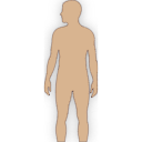 Free Scientific Illustration Human Male Outline Type 2
