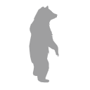 Grizzly Bear Silhouette Svg