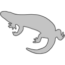 Lizard Reptile Silhouette