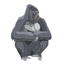 Gorilla Primate Vector