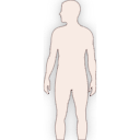 Free Scientific Illustration Human Male Outline Type 1